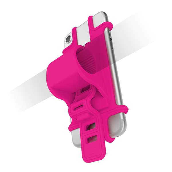 Mobil holder for sykkel / barnevogn Rosa