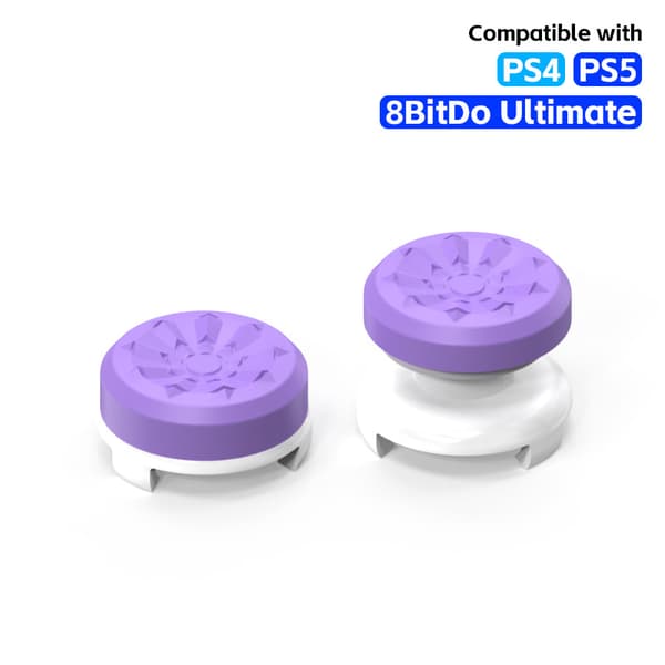 Joystick Caps för PS4/PS5-Kontroller Purple