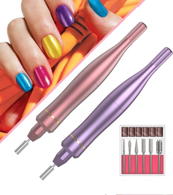 Elektrisk neglefil med hastighetskontroll Purple