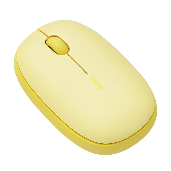 Trådløs Mus M660 Silent Multi-Mode Gul