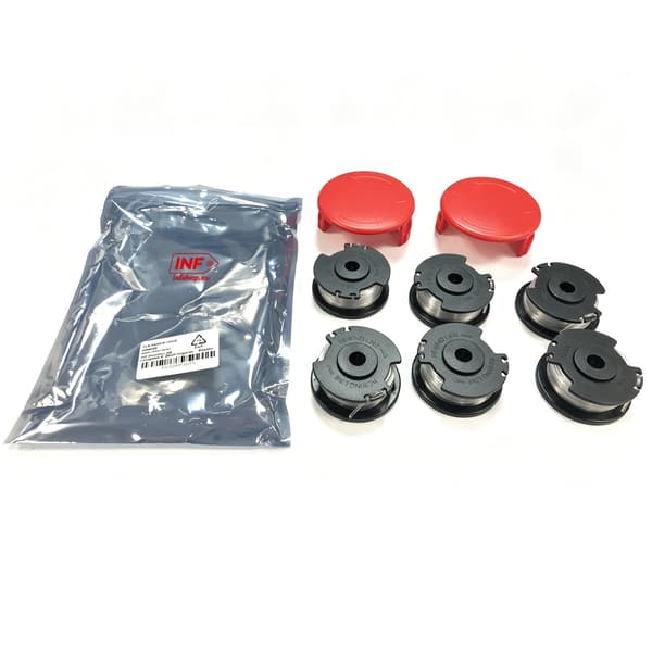Ersättningsspole & Lock för Einhell Grästrimmer 6-Pack
