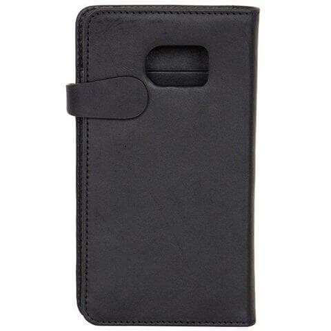 Wallet Læder Samsung S6 Edge Sort