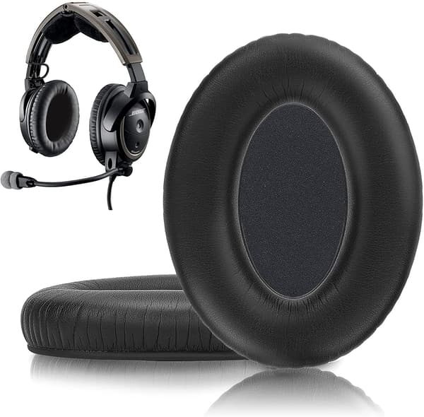 Ørepuder til Bose Aviation X A20 / A10 1 par Sort