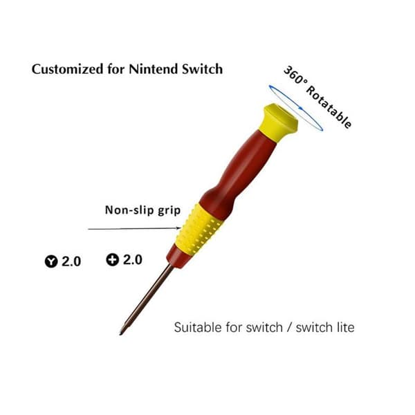 Reparationssæt til Nintendo Switch, 25 dele