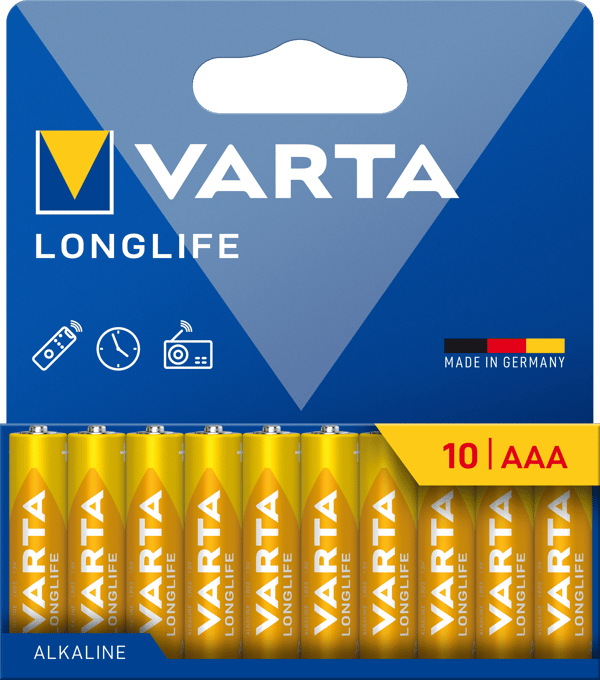 Longlife AAA 10-pack