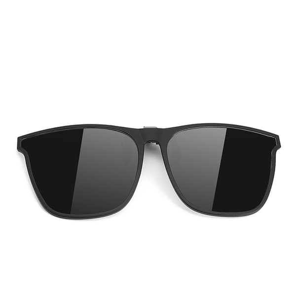 Clip-on solbriller - til brillerammer Black+Grey