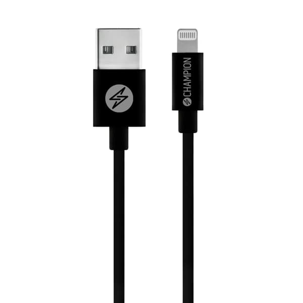 USB-A-Lightning-kaapeli 1 m musta