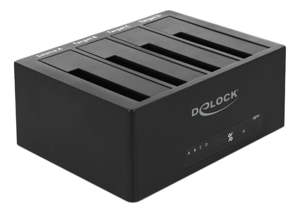 SuperSpeed USB 5 Gbps Docking Station 4xSATA HDD/SSD Clone