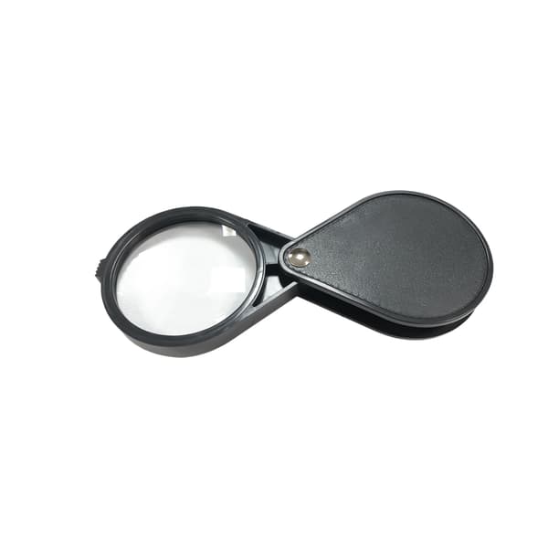 Fickförstoringsglas - 10x Förstoring Black