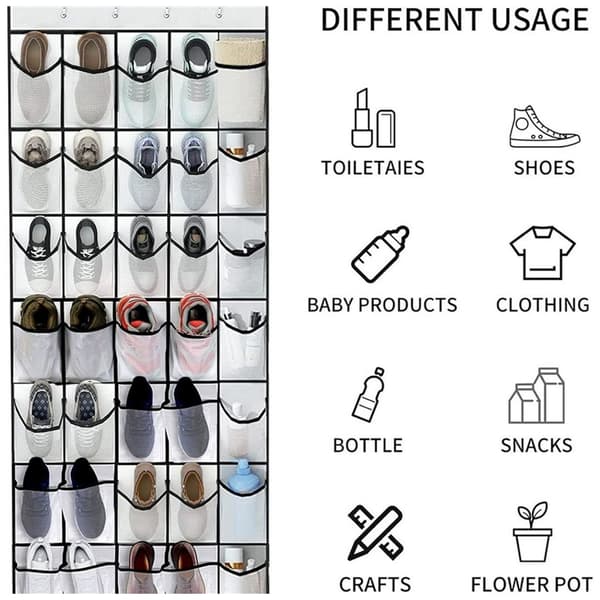 Veggoppbevaring med 35 lommer