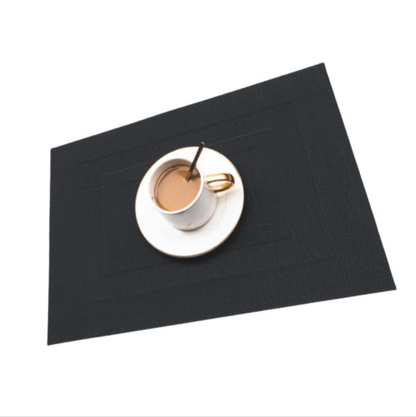Klassinen länsimainen tablettisetti, pestävät tabletit 2 kpl Black