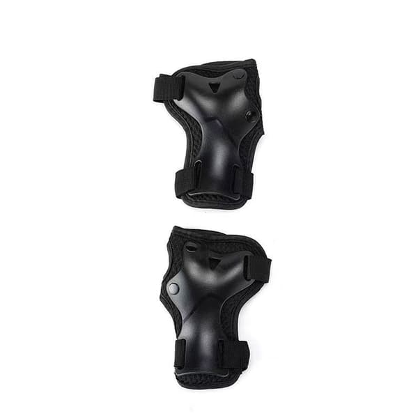 Skyddsutrustning för barn & vuxna - Knäskydd, Armbågsskydd, Handledsskydd Black