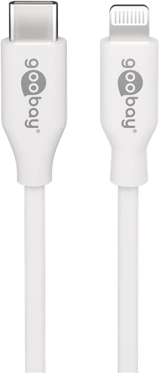 Lightning til USB-C™ opladnings- og synkroniseringskabel, 1 m, hvid