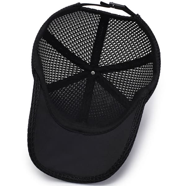Åndbar mesh hat Mænds forår og sommer Black