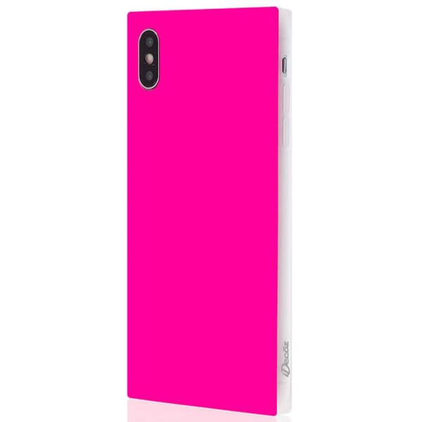 Mobildeksel Neon Rosa iPhone XS Max