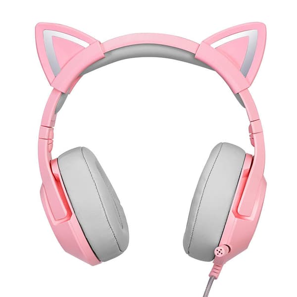 Spelhörlurar ONIKUMA K9 Rosa RGB