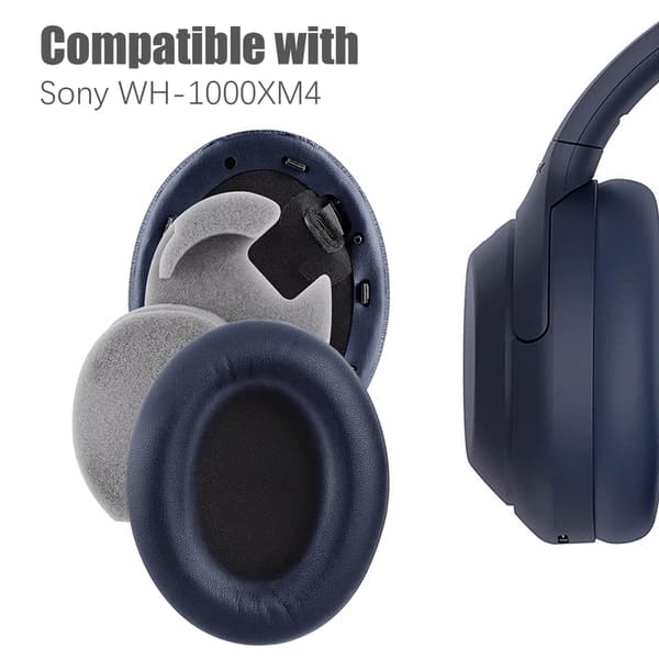 Öronkuddar för Sony WH-1000XM4 Blue