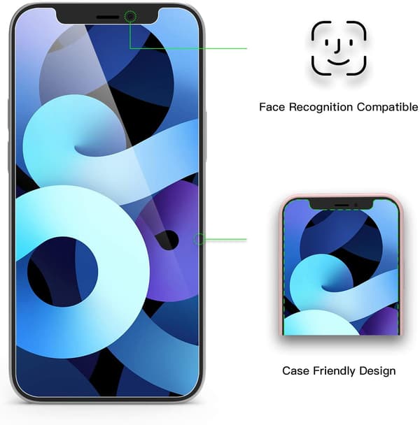 Näytönsuoja iPhone 12 / 12 Pro karkaistusta lasista