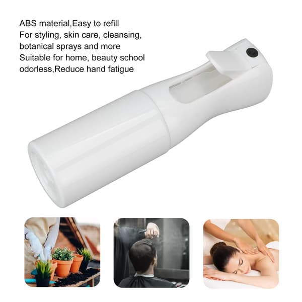 Sprayflaska för Hårstyling / Rengöring / Växter - 200 ml White