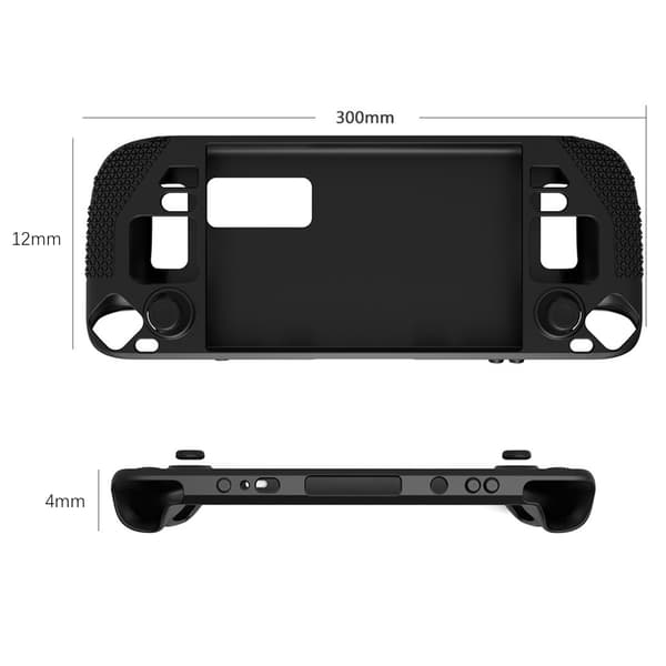 Silikoninen kansi Steam Deck OLED:lle Black