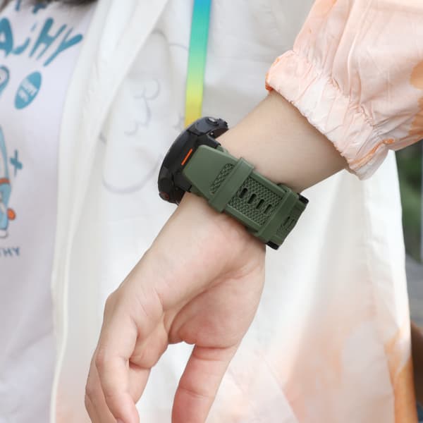 Garmin Fenix 22mm -kellon ranneke DarkGreen