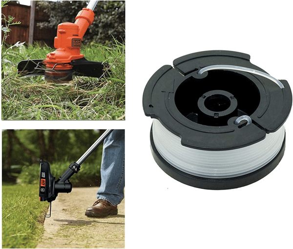 6-pak trådspoler til Black & Decker græstrimmere Black