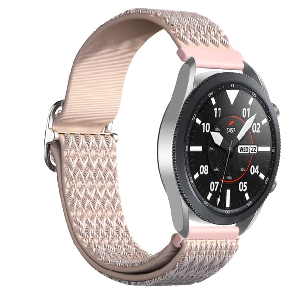 Nylon urrem til Samsung Galaxy Watch 4 40mm/44mm Black