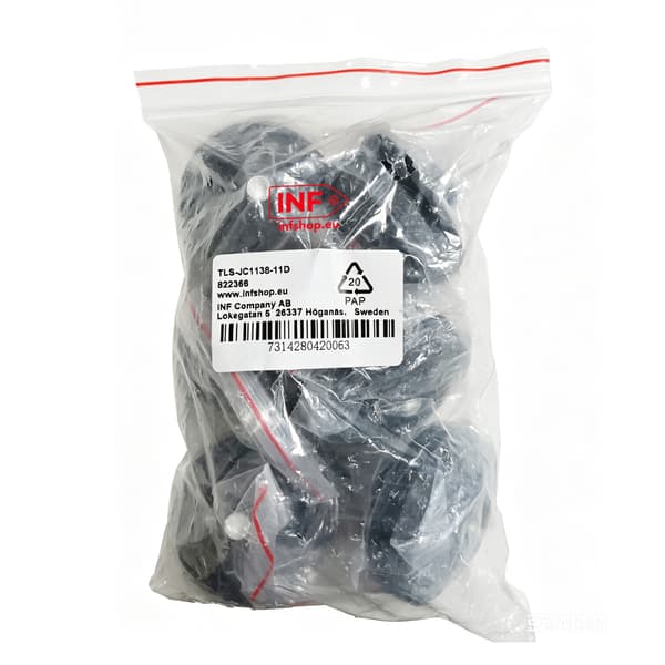 6-pack knivslip för gräsklippare Black
