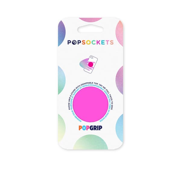 PopGrip Neon Day Glo Pink