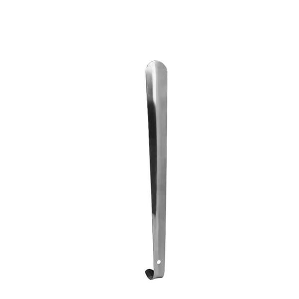 Pitkä metallinen kenkälusikka Silver 30 cm