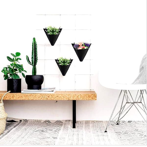 Havearbejde Blomsterbeholder Plant Grow Bag 3-Pack Black