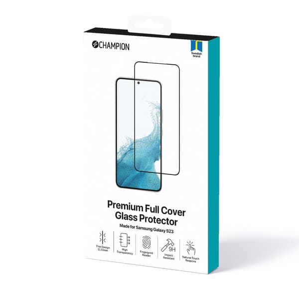 Skærmbeskytter Galaxy S23 Sort