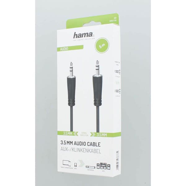 Kabel Lyd 3.5mm-3.5mm 5.0m