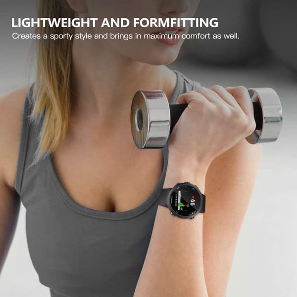 Garmin Forerunner 45 / 45S armbånd silikone Sort