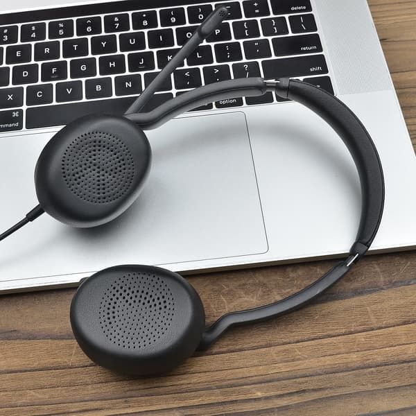 Erstatningsøreputer for Jabra Connect 4h - Svart (2-pakning)
