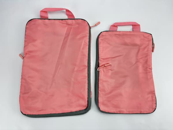 Set med 2 packkuber för reseorganisation Pink