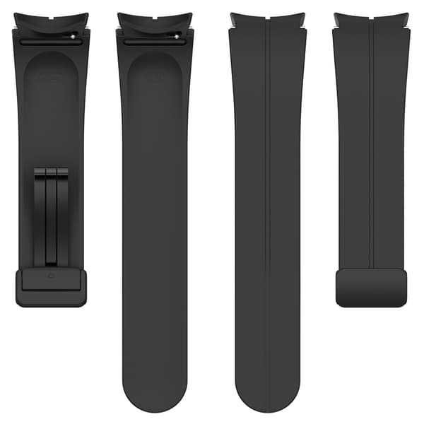 Silikonrem 20 mm til Samsung Galaxy Watch 5/4 Black