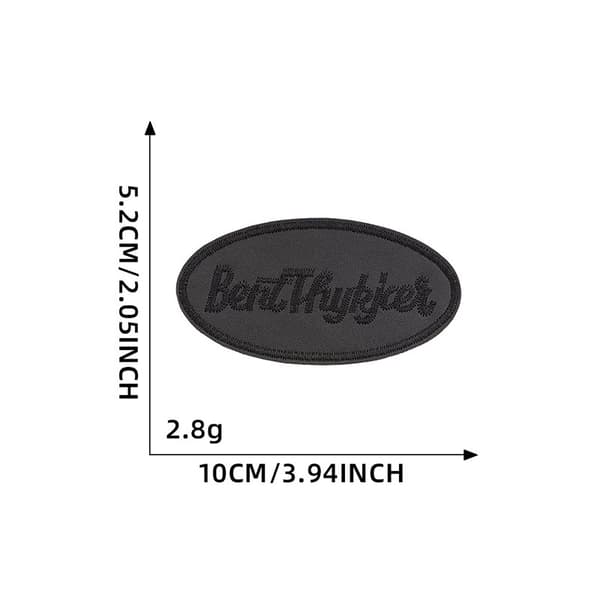 Selvklæbende Læder Reparationslapper - 8 Stk Sæt til Tøjreparation