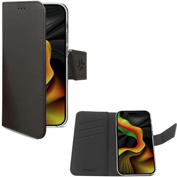 Wally Wallet Case iPhone 15 Pro Max Sort