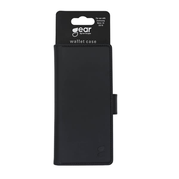 Mobilcover med 3 kortpladser, sort - Samsung Note 10 2019