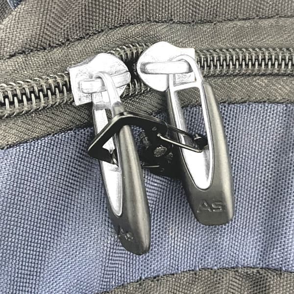 Mini Låsande S-Formad Järnkarbinhake - 8-pack, Svart