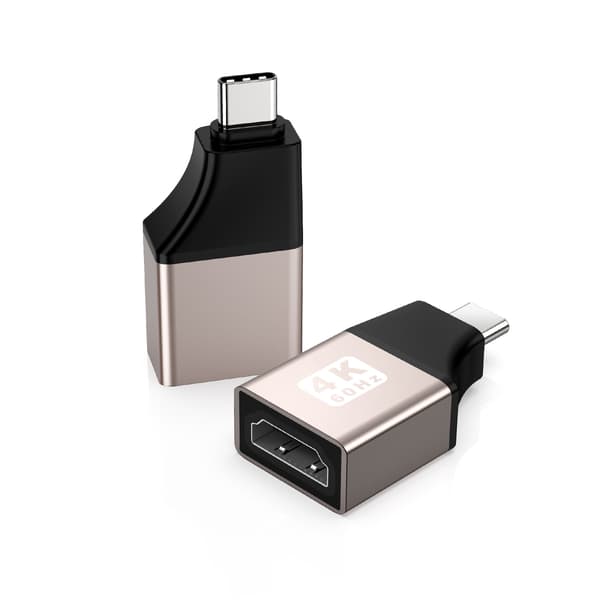 Type-C - HDMI-sovitin: Korkean resoluution näyttöliitin