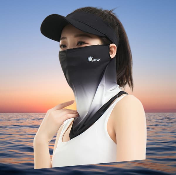 Sommar Utomhus Cykling Ansiktsmask Black