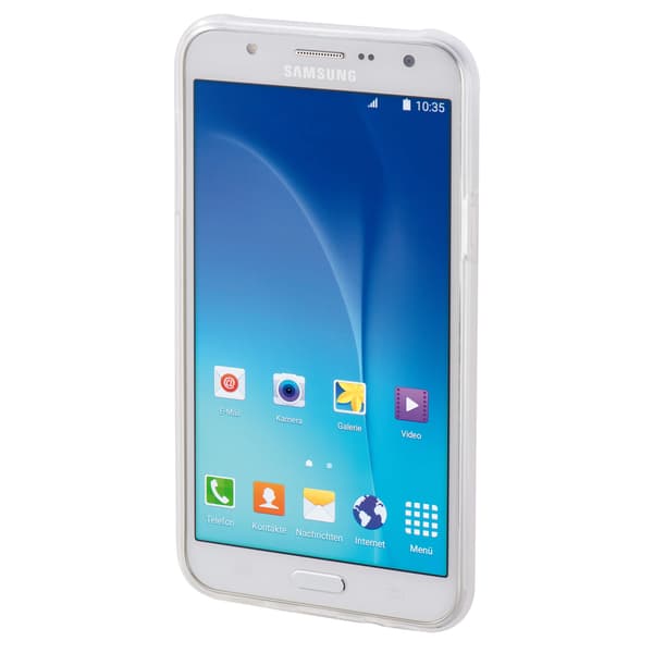 Mobildeksel Transparent Crystal Samsung J7
