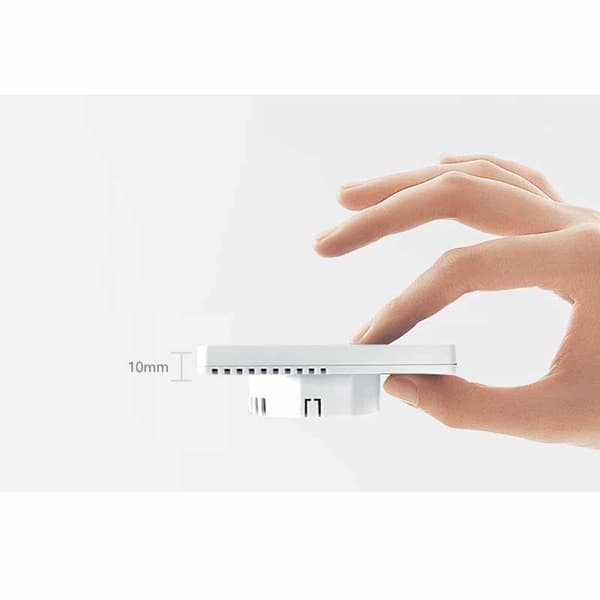 Tuya Zigbee Smart Termostat til Vandvarme, Programmerbar Temperaturregulator med LED-display White