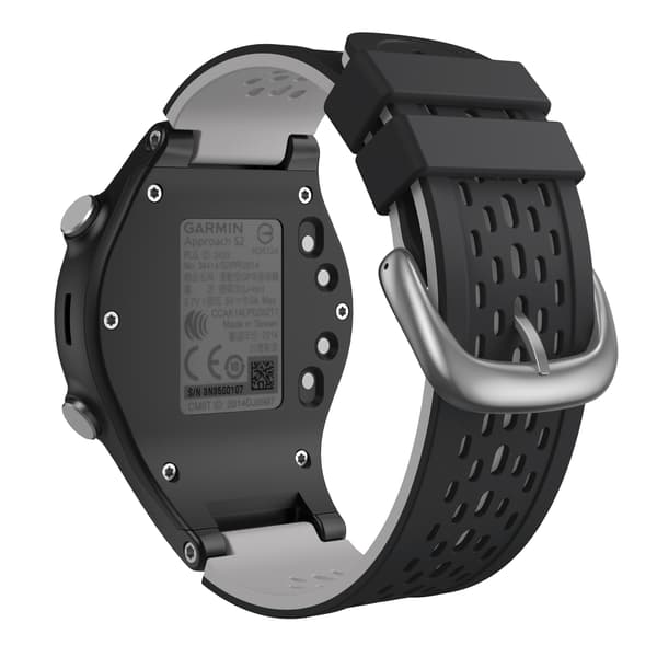 Klockarmband för Garmin Approach S2 - Svart / Grå
