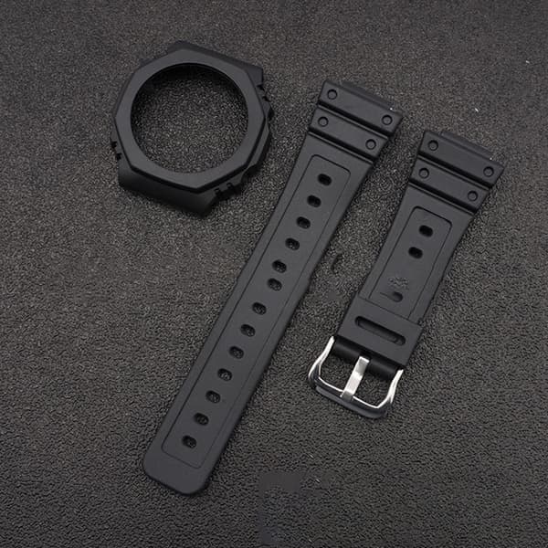 TPU-klokkerem til Casio GA-2100/2110 - svart