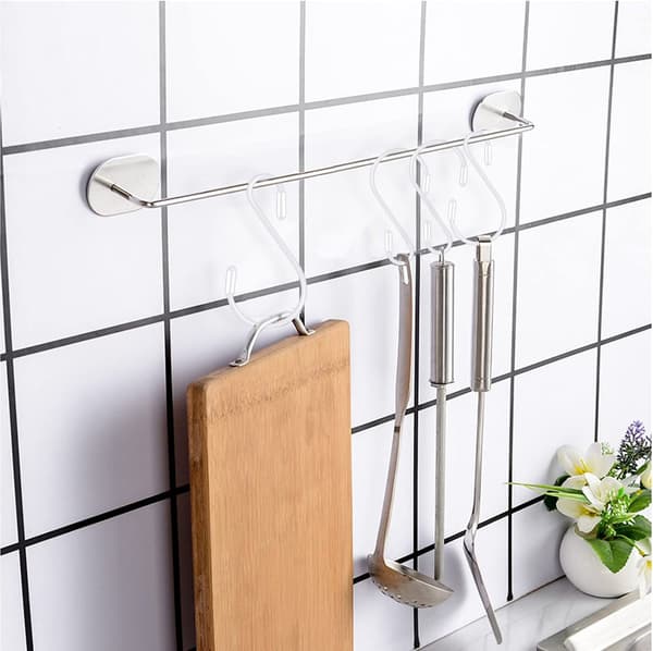S-koukut keittiövälineille 12 kpl White