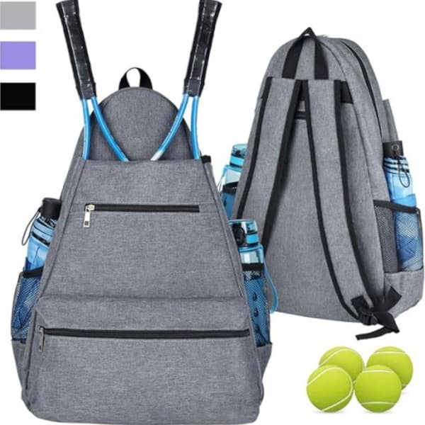 Uusi urheilullinen tennismailareppu Grey