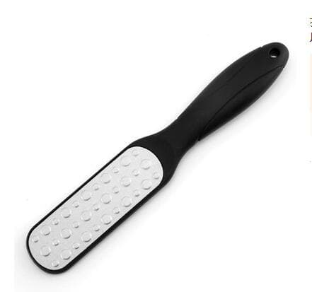 Fotfil i rustfritt stål Black
